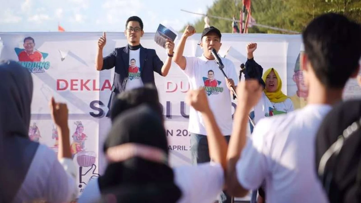 Sandi Presiden Menggema di Bengkulu, Millenial Deklarasikan Sandi Presiden 2024