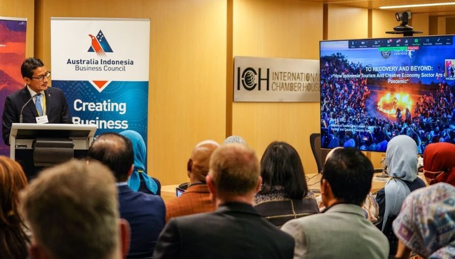 Screenshot 4 7 2022 3 27 43 PM Bangkitkan Ekonomi dan Lapangan Kerja, Menparekraf Undang Investor Australia Berinvestasi di Sektor Parekraf Indonesia PROKALTIM