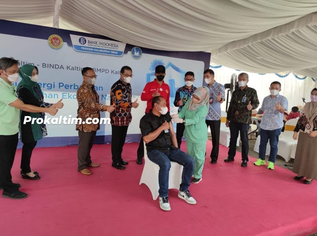 Vaksin Booster untuk Perbankan, BINDA Kaltim Siakpan 1000 Dosis