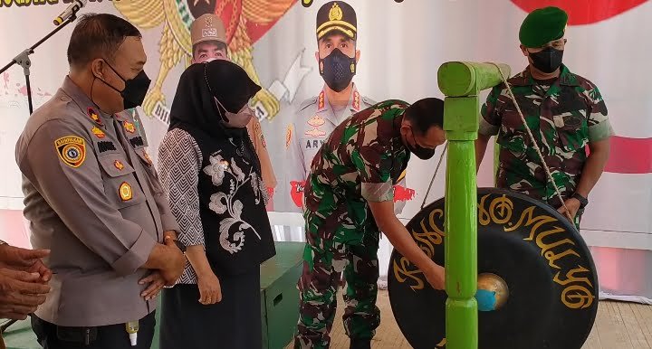 Kampung Pancasila Diresmikan, Vaksinasi dan Bazar Minyak Goreng Turut Meramaikan