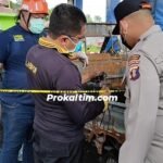 Tim Labfor Mabes Polri Periksa SPBU Bantuas Yang Terbakar, Bawa Arang Dan Kabel, Analisa 14 Hari
