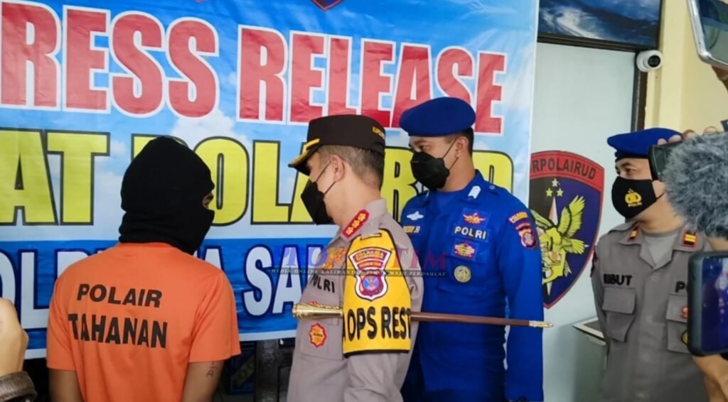 WhatsApp Image 2022 04 09 at 13.43.08 Polairud Tangkap Pengedar Sabu, Edarkan Ke ABK PROKALTIM