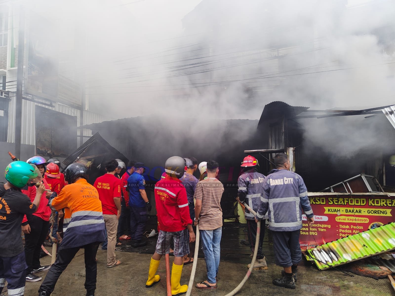 Diduga Faktor Kelalaian, Kebakaran Marsda A Saleh, 2 Petugas Terluka