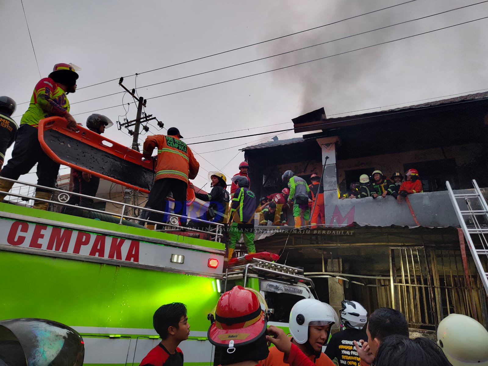 8 Korban Kebakaran Ruko 3 Pintu, 7 Orang Meninggal Dunia, Awal Ditabrak Mobil