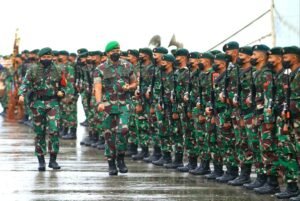20220517 084357 Yonif Raider 600/Modang Berangkat Penugasan ke Papua PROKALTIM