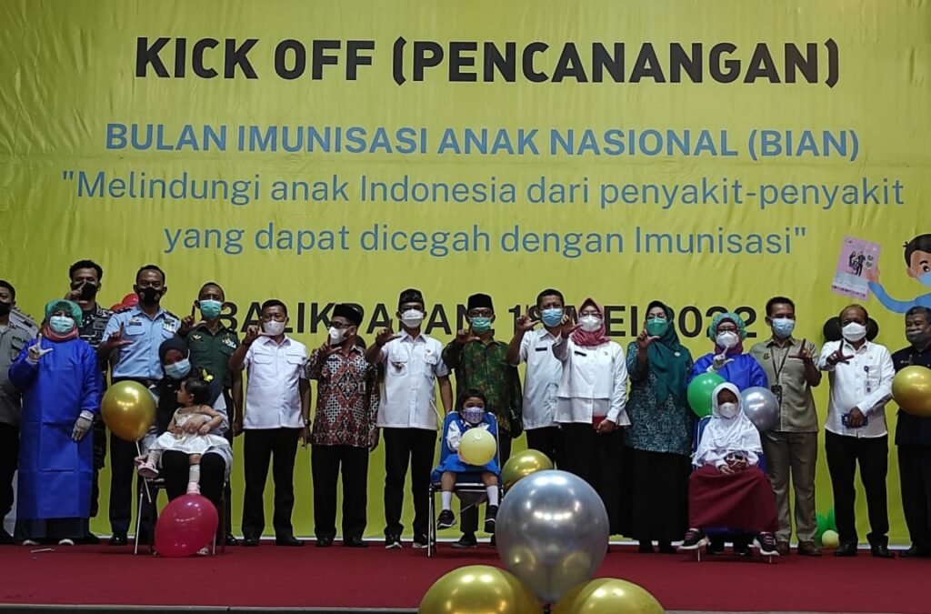 20220519 083035 Resmi Membuka Program Bulan Imunisasi Nasional. Rahmad: Berharap 111 Ribu Anak di Balikpapan Dapat Imunisasi Lengkap PROKALTIM
