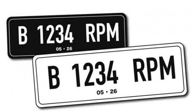 Pelat Nomor Putih Diterapkan Bulan Depan, Ini Kendaraan yang Diutamakan