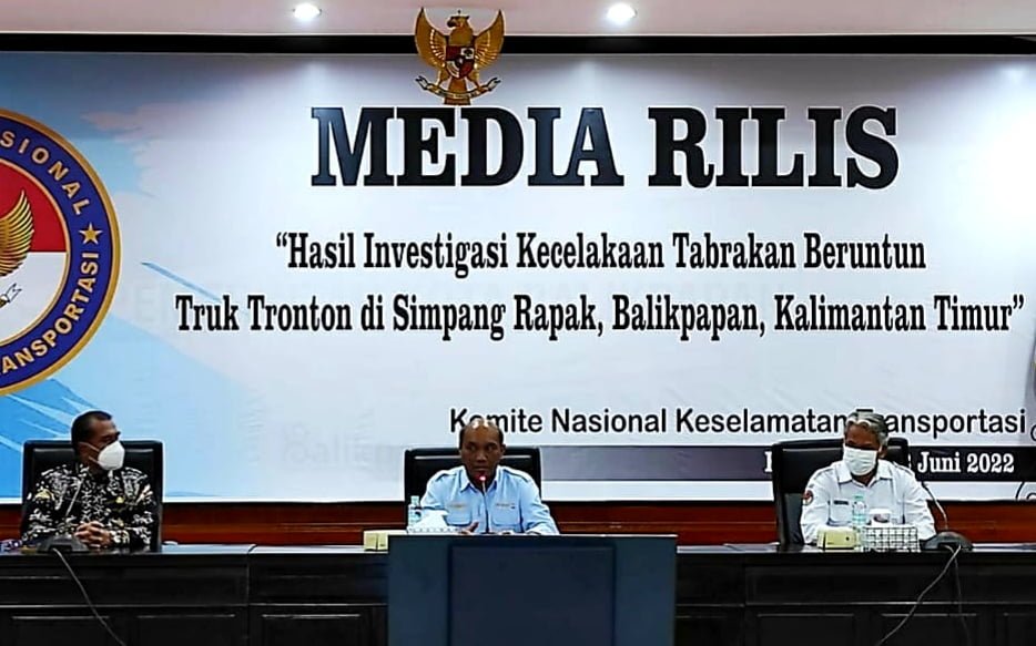 KNKT Ungkap Penyebab Kecelakaan Simpang Rapak 21 Januari 2022. Inilah Hasilnya