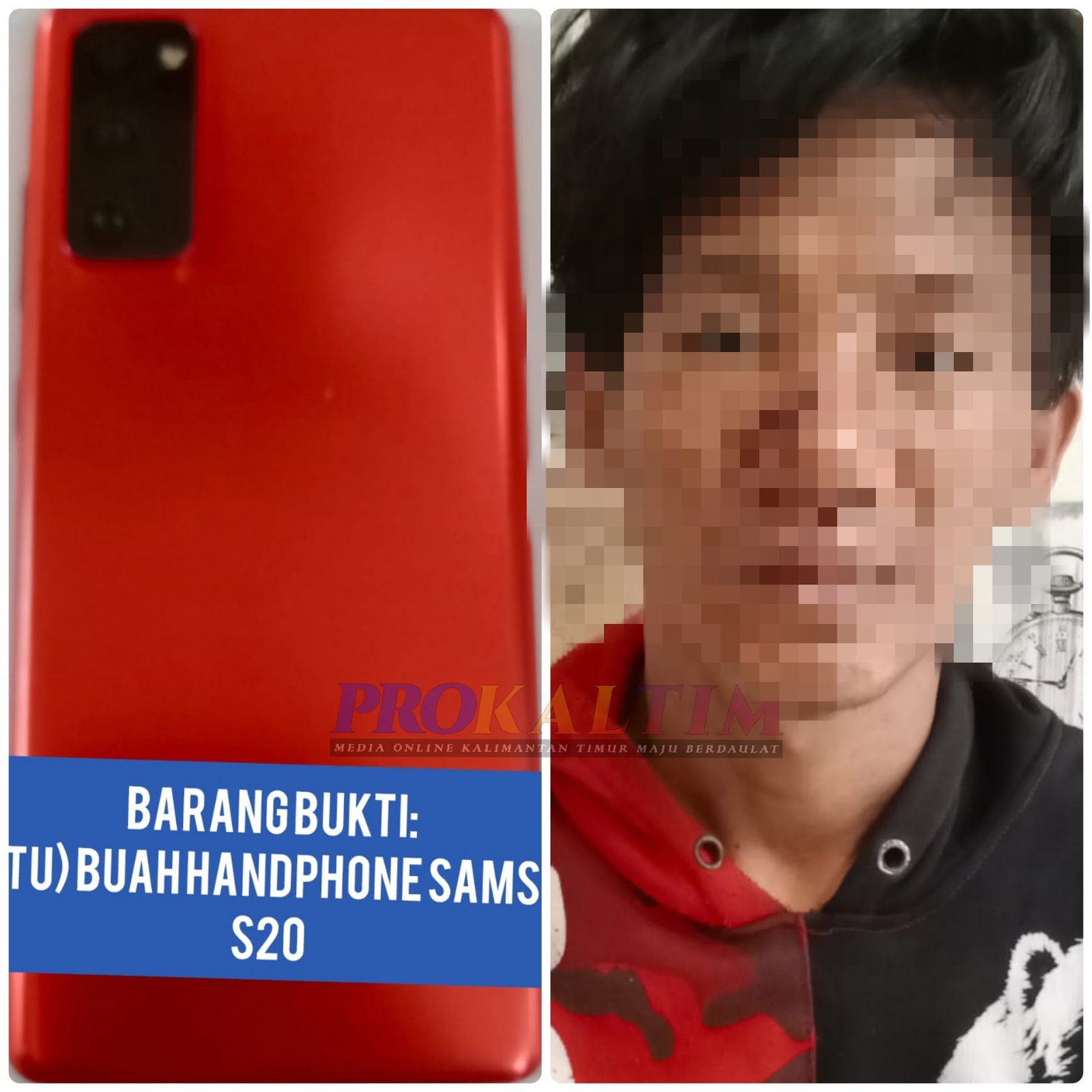 Spesialisasi Pencurian Handphone Di Dashboard Motor Ditangkap, 11 Kali Beraksi