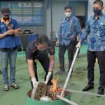 3 Kilogram Ganja Via Jasa Ekspedisi Dimusnahkan 