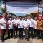 Munadi Herlambang: Bangkitkan Ekonomi Pasca-Pandemi, Jasa Raharja Bantu Pengaspalan Jalan Akses ke Embung Giriroto