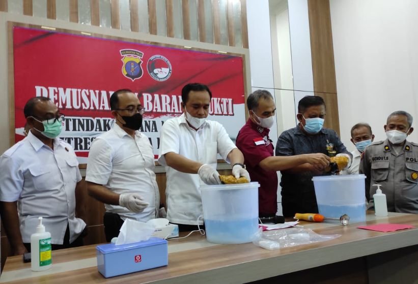Screenshot 6 3 2022 10 35 52 PM Sabu 2 Kilogram Diblender dan Dimusnahkan PROKALTIM