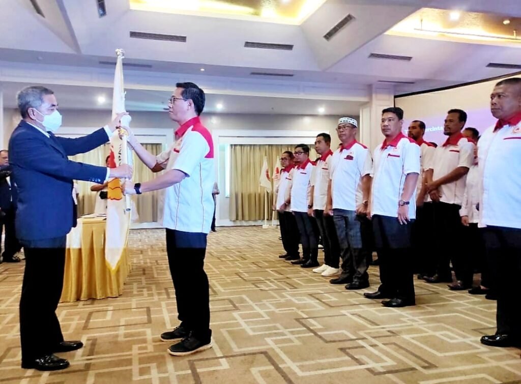 20220702 233429 Rusdiansyah Lantik Ridwan Sebagai Ketua KONI Balikpapan PROKALTIM