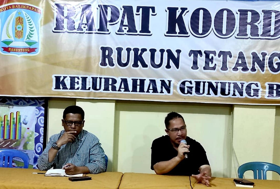 Rakor RT Gubah Bahas KTL Jalan Ruhui Rahayu, Inilah Hasilnya 