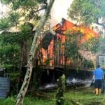 7 Rumah Dinas TNI AD Ludes Terbakar