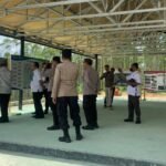 Satgas Ops Nusantara Polda Kaltim Gelar Pengamanan di Lokasi Titik 0 Geodesi IKN