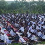 Polda Kaltim Gelar Sholat Idul Adha 1443 H dan Sumbangkan Hewan Kurban Untuk Masyarakat