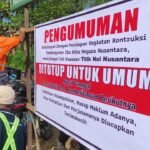 Catat, Titik Nol IKN Ditutup untuk Umum karena Mulai Persiapan Pembangunan Kontruksi IKN