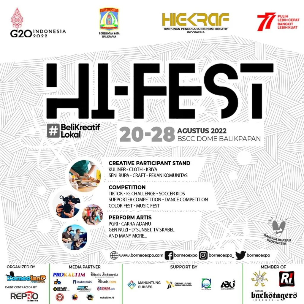 IMG 20220726 WA0037 Festival Pelaku Ekonomi Kreatif Terakbar di IKN Segera Digelar PROKALTIM