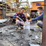 Puslabfor Mabes Polri Periksa TKP Kebakaran, Hasill Analisa Seminggu Kedepan