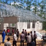 Wakapolda Kaltim Tinjau Pelaksanaan Pembangunan Pos PAM di Areal IKN