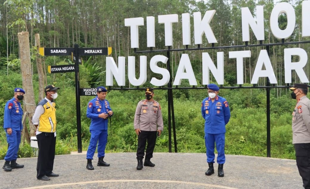Tinjau Titik Nol IKN, Kabaharkam Polri Pastikan Pembangunan IKN Berjalan Lancar