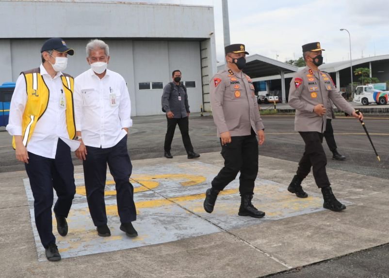 Kapolda Kaltim Sambut Kunjungan Asops Kapolri dan Staf Kementerian PUPR RI