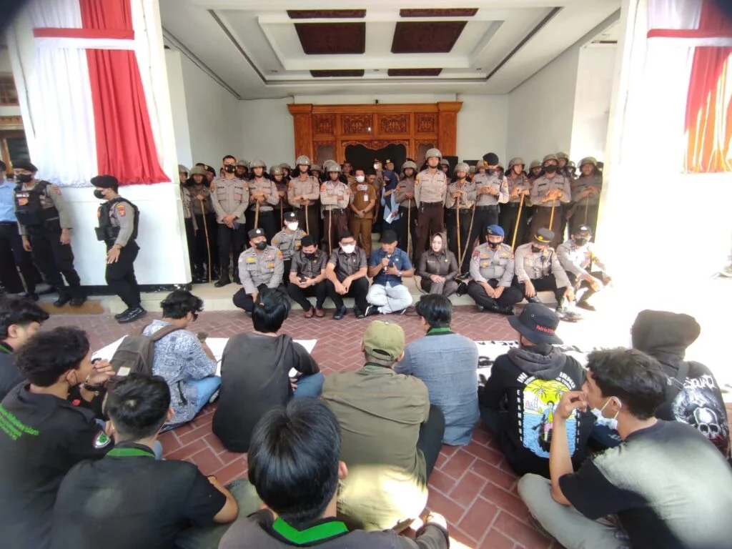 IMG 20220810 WA0028 Demo Mahasiswa Kembali Tolak Revisi KUHP PROKALTIM