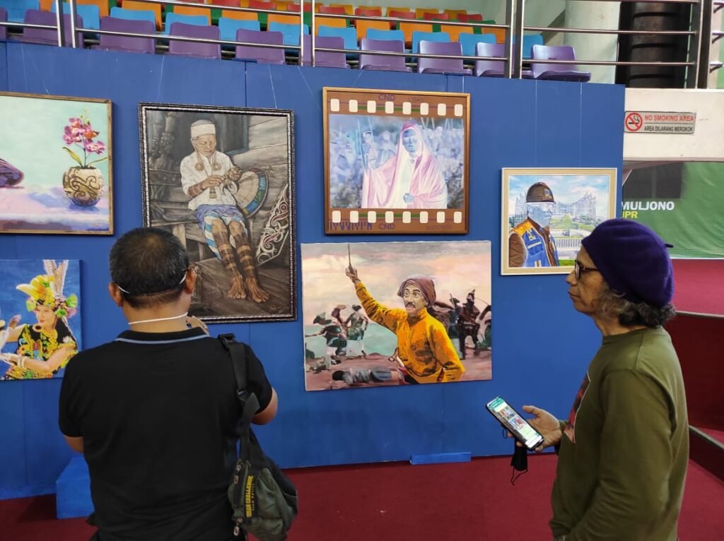 IMG 20220822 WA0002 Cadio Tarompo, Pelukis Balikpapan Sampai ke Luar Negeri PROKALTIM