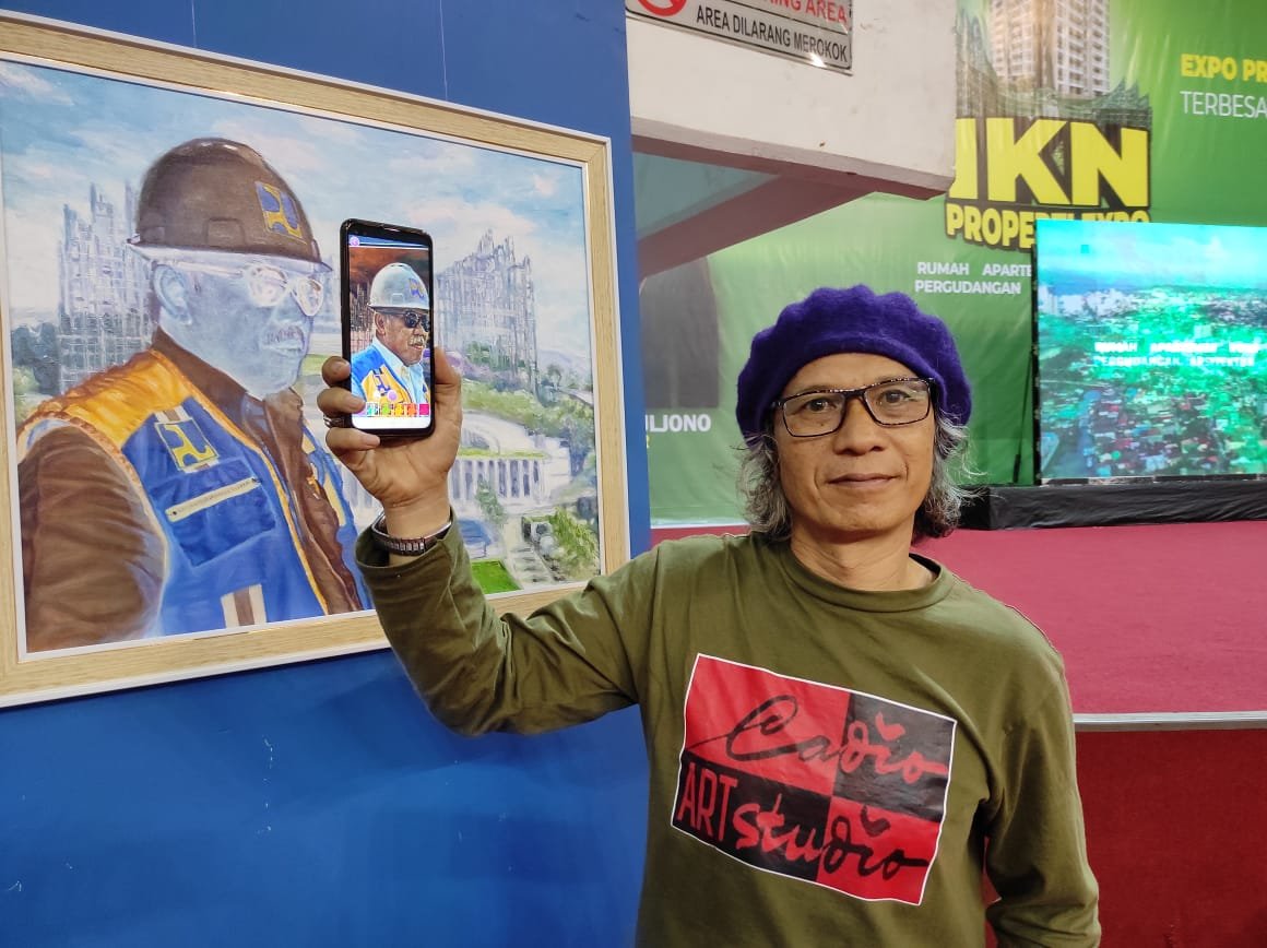 IMG 20220822 WA0004 Cadio Tarompo, Pelukis Balikpapan Sampai ke Luar Negeri PROKALTIM