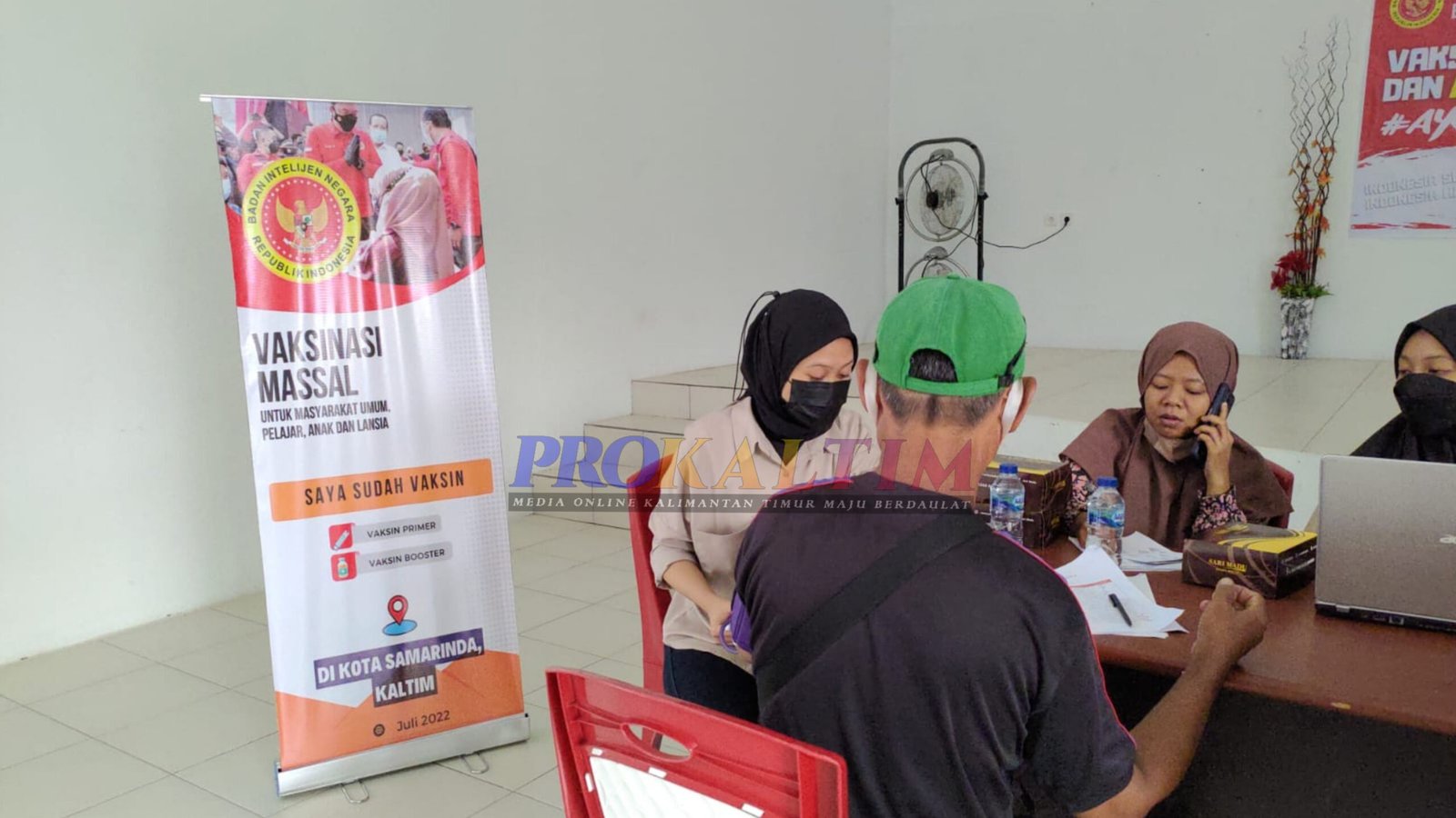 Dukung Peningkatan Herd Imunity, Binda Kaltim Gelar Vaksinasi Berkelanjutan