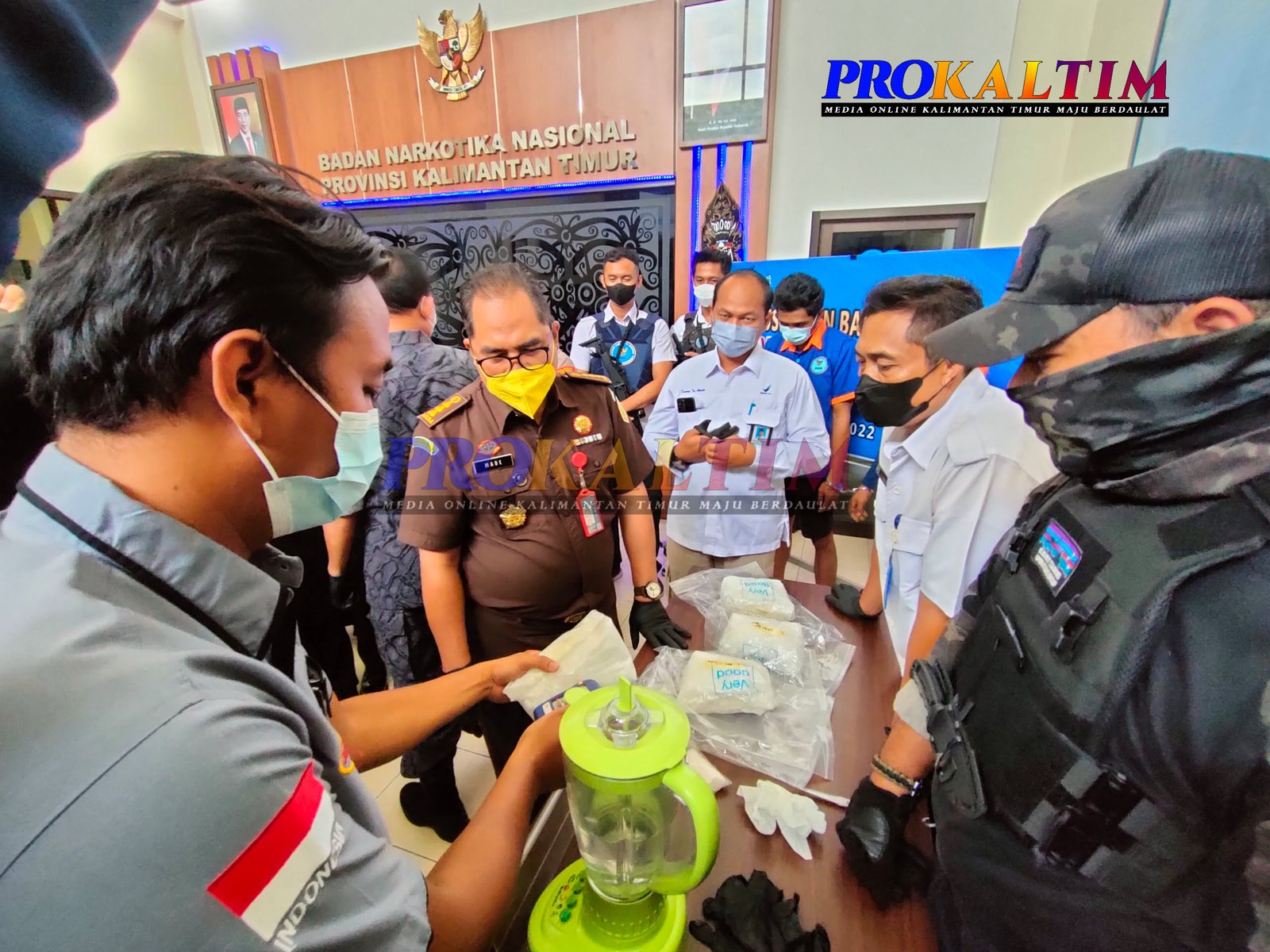 Pemusnahan 4 Kg Sabu, Pengiriman Dari Kutim