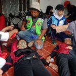 11 Peserta Pawai Pembangunan Nyaris Pingsan, di Evakusi Relawan, Begini Ceritanya