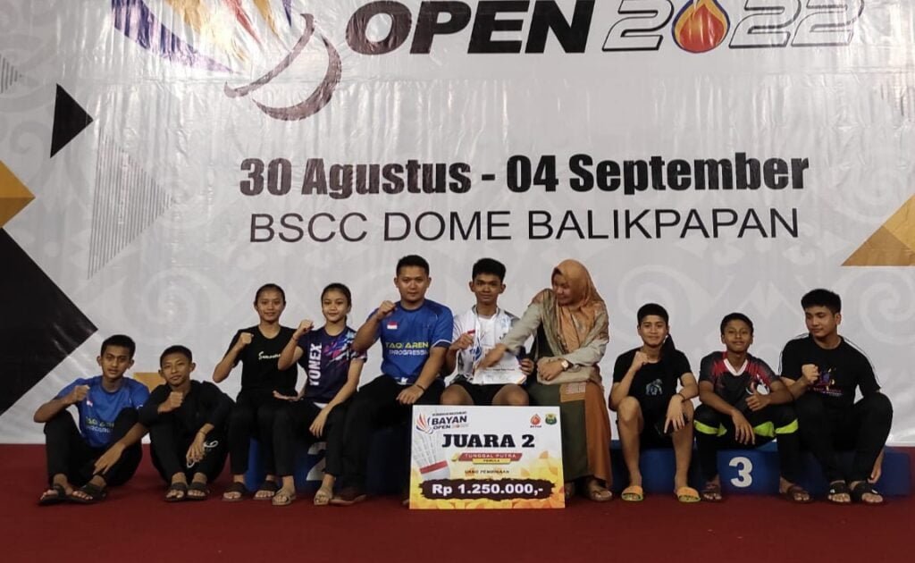 20220904 110659 Atlet Bulutangkis Balikpapan dan Bontang Mendominasi PROKALTIM