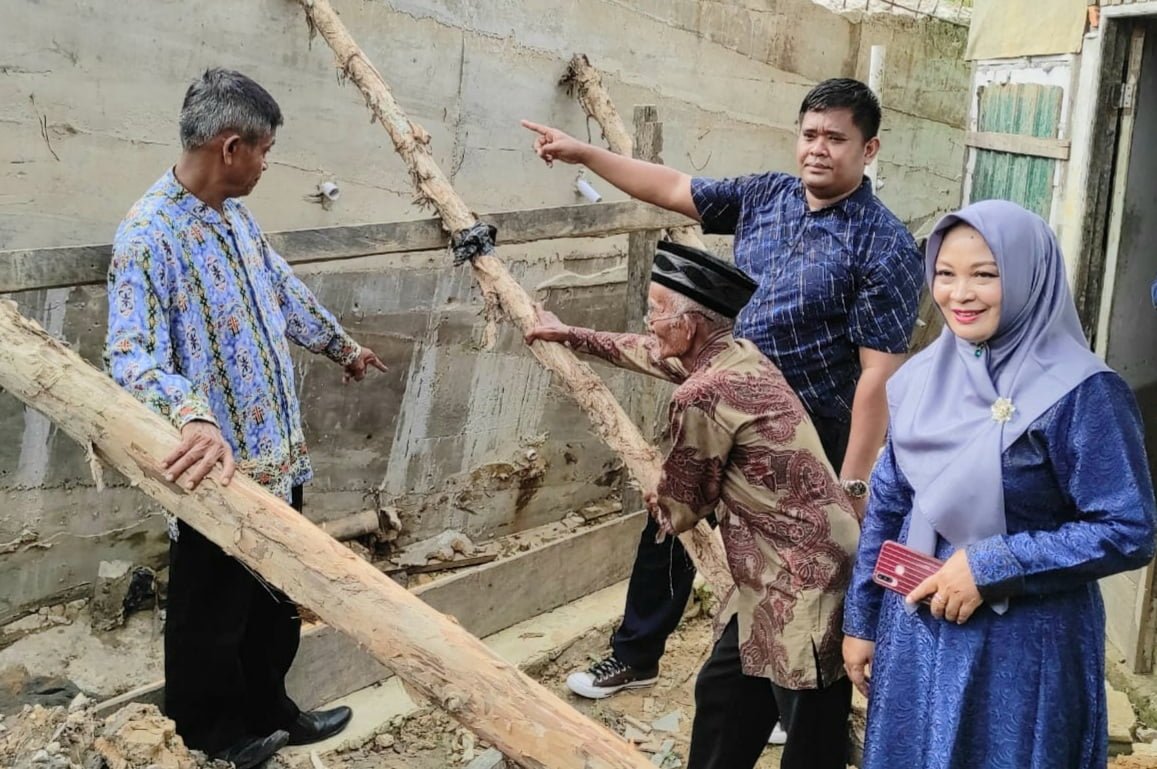 Sering Banjir, Aktivitas Pengembang Perumahan di RT 04 Batu Ampar di Stop, Akan di Pasang Plang Resmi Satpol PP