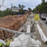 Tidak Maksimal Aliran Distribusi PTMB Akibat Proyek Pelaksanaan Pada Perbaikan Longsor