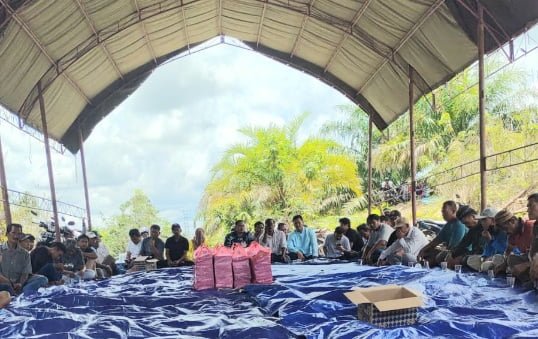 Persiapan Beroperasi, PT Kaltim Jaya Mineral Gelar Acara Simbolis Mengoperasikan Alat Berat Excavator