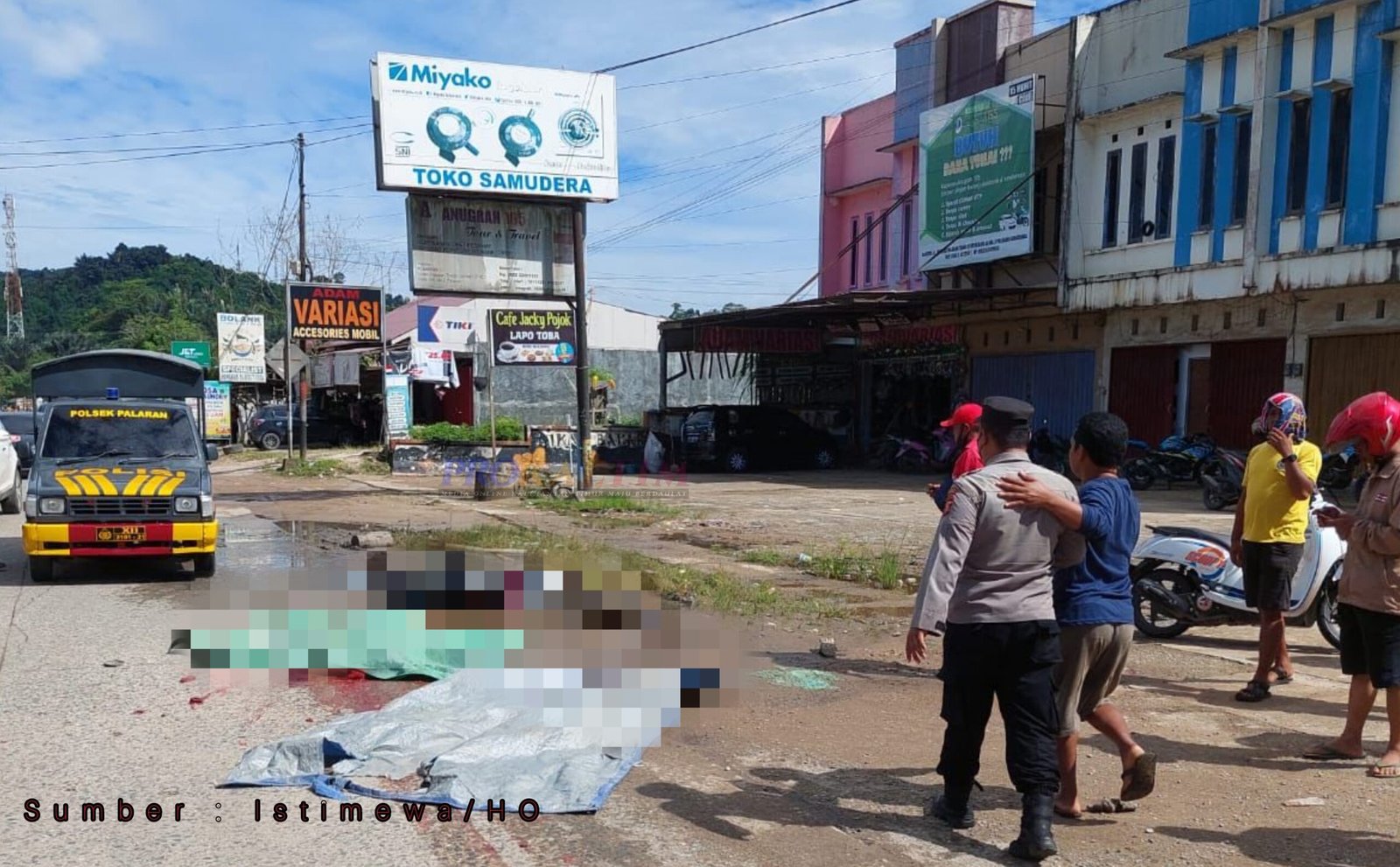 Kecelakaan di Palaran, Korban Tewas Terlindas Truk