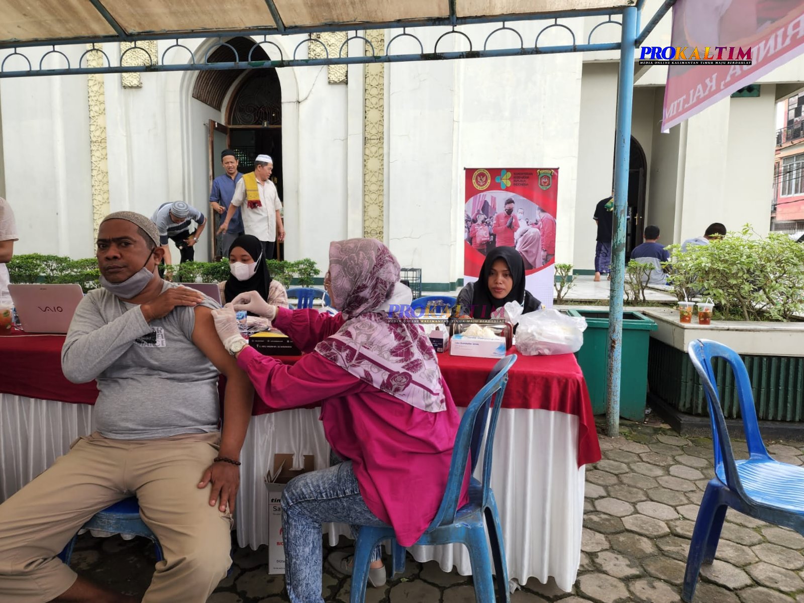 500 Dosis Vaksin Covid-19 Disuntikan Oleh Binda Kaltim