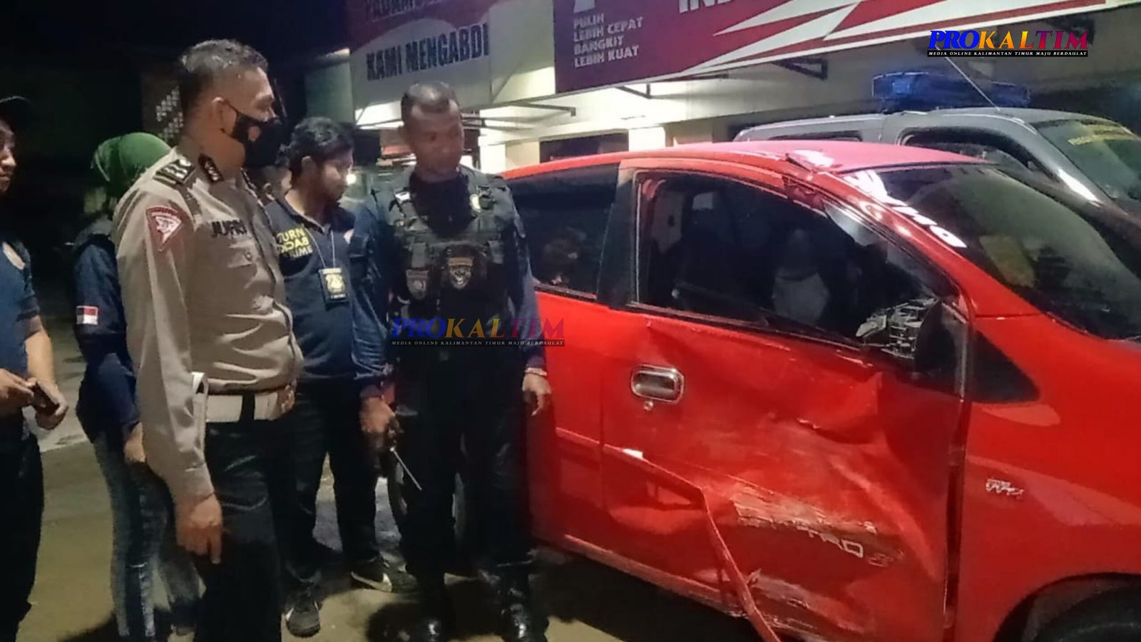 Laka Maut Jalan Pemuda Samarinda, Motor Hajar Mobil
