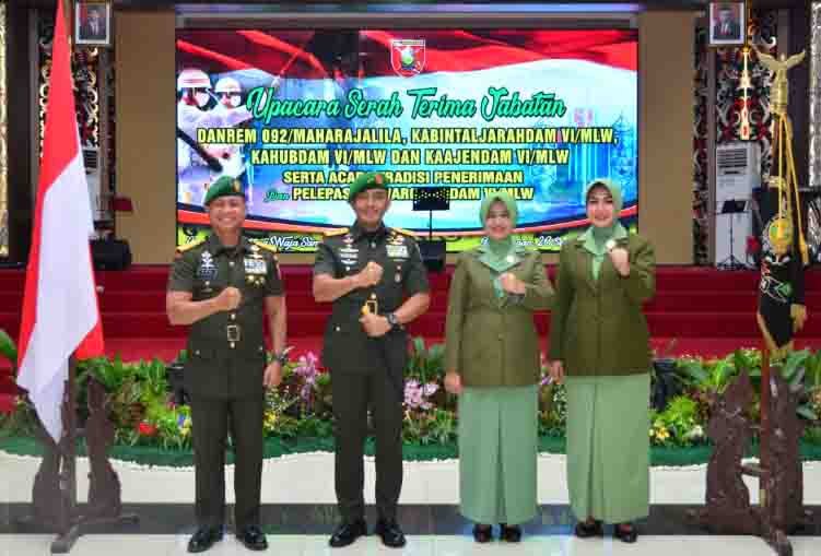 Pimpin Sertijab Pejabat Kodam, Pangdam VI/Mlw: Sertijab Bagian dari Tour Of Duty dan Tour Of Area