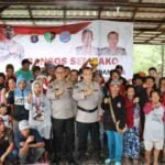 200 Paket Sembako Disalurkan Bid Dokkes Polda Kaltim Kepada Masyarakat Terdampak Kenaikan BBM