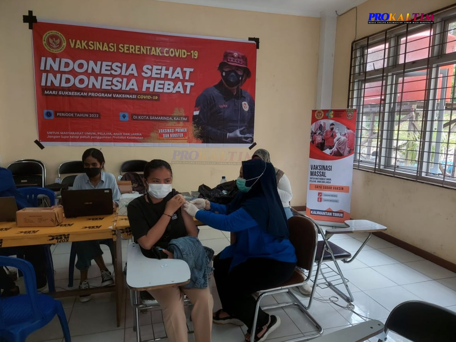 Binda Kaltim Telah Salurkan 538.430 Dosis Vaksin