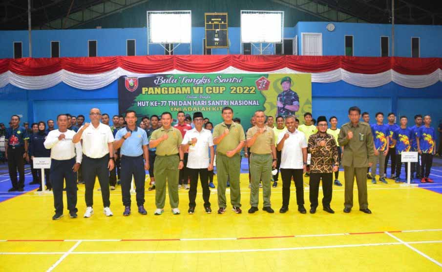 Screenshot 10 20 2022 11 07 23 AM Kasdam VI/Mlw Resmi Buka Pertandingan Bulu Tangkis Santri Pangdam VI Cup Tahun 2022 PROKALTIM