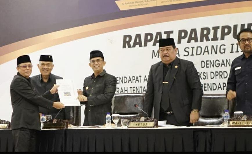 Rapat Paripurna, Fraksi Partai Nasdem-PKB Soroti Kinerja Wali Kota Balikpapan