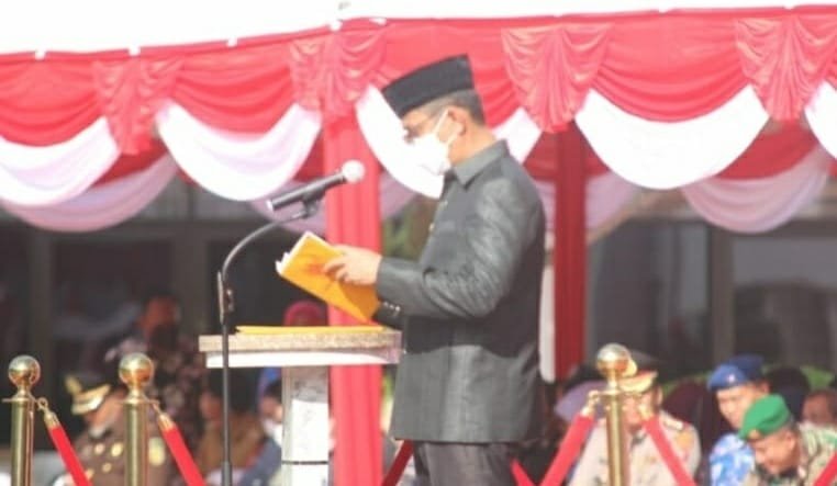 c6e456f8 a8f7 4f32 9c4e a2b9b369d06f Wali Kota Balikpapan Bacakan Pesan Menkes di Upacara HKN PROKALTIM