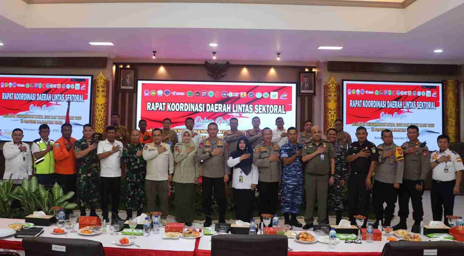 Tingkatkan Koordinasi Jelang Ops Lilin Mahakam 2022, Polda Kaltim Gelar Rakor Lintas Sektoral