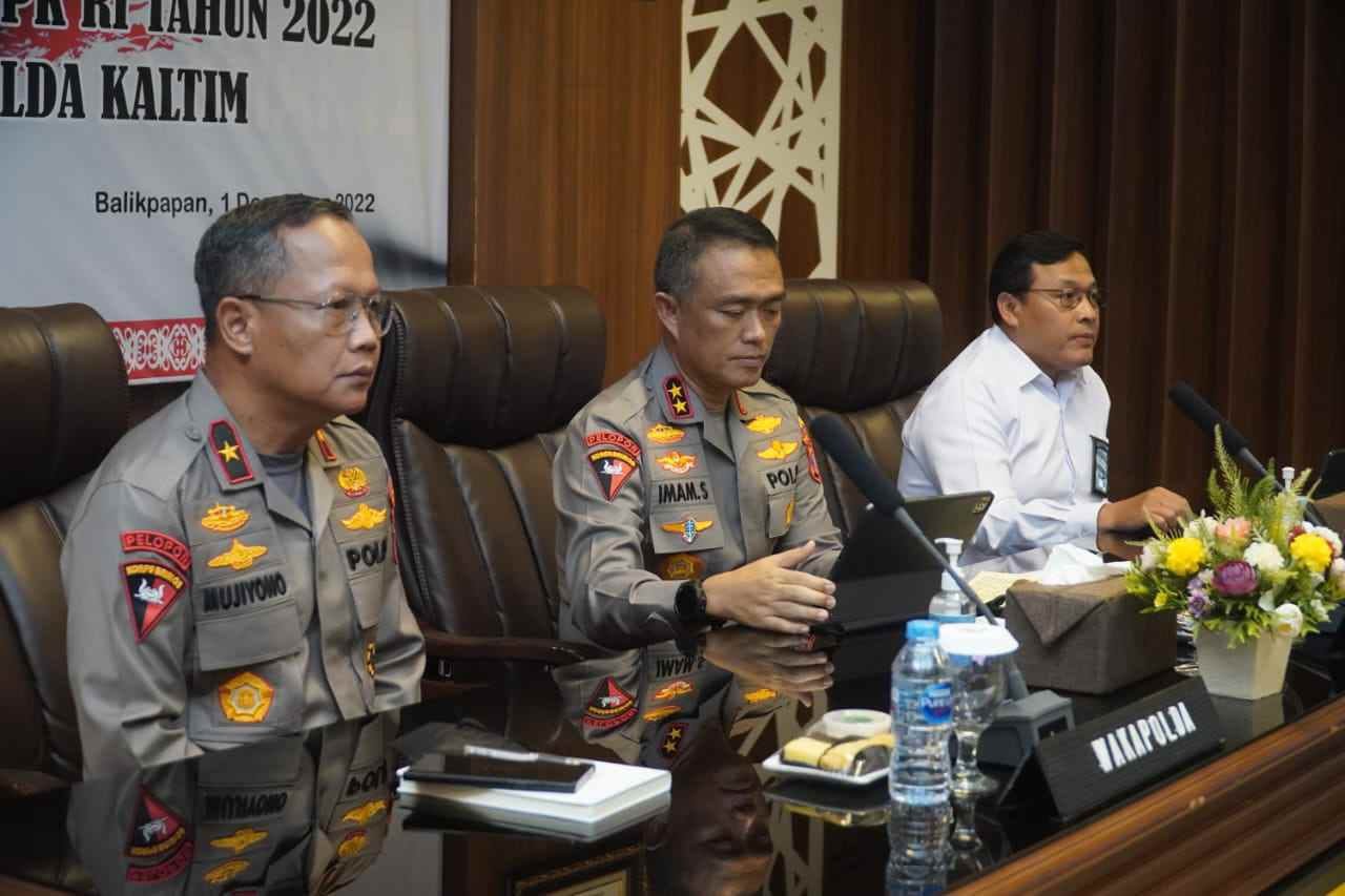 WhatsApp Image 2022 12 02 at 14.43.11 Kedatangan Tim BPK RI, Polda Kaltim Siap Jalani Taklimat Awal Pemeriksaan TA 2022 PROKALTIM