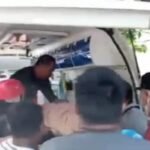 Seorang Pekerja Tersengat Listrik Tegangan Tinggi Saat Ngecat Di Pasar Baru
