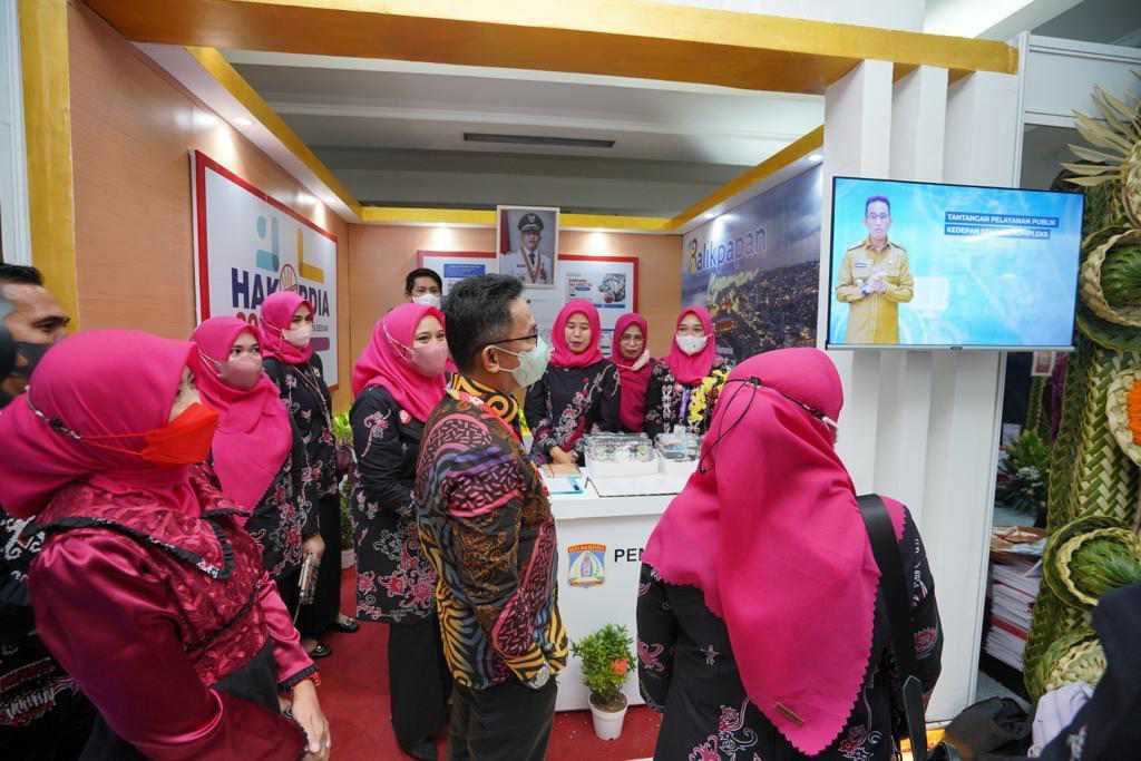 Berintegritas dalam Pelayanan Publik, Balikpapan Ramaikan Integrity Expo Hakordia 2022
